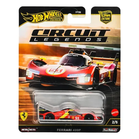 Hot Wheels Premium Circuit Legends Ferrari 499p