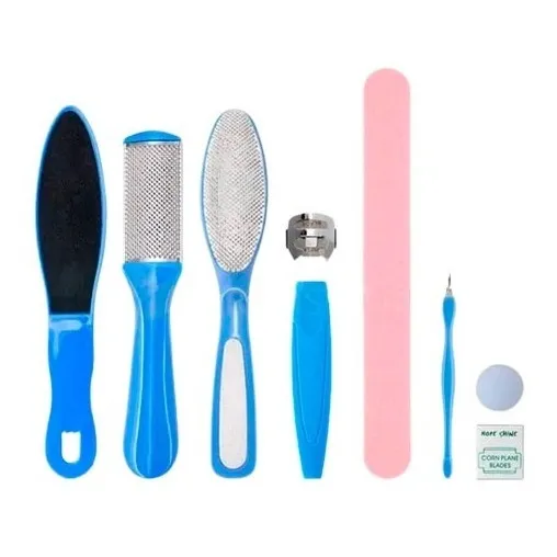 Kit 8 Elementos Podología Uña Encarnada Callos Pie Saludable