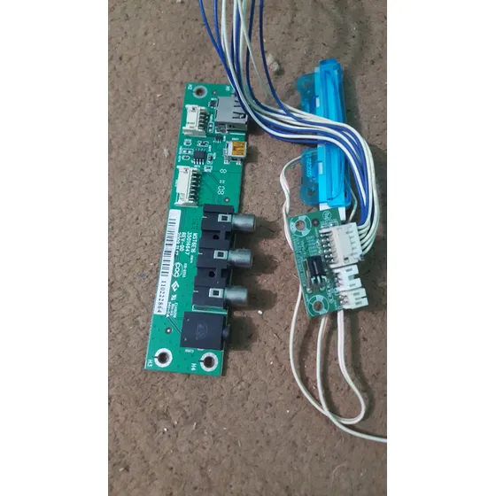 Placa Sensor + Lateral + Led Tv Lc4055 Semp Toshiba