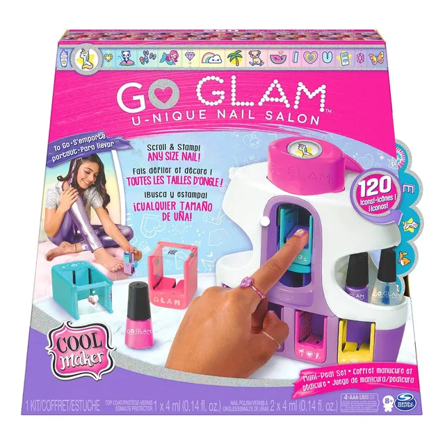   Salón De Uñas Go Glam Unique Estampador Portátil  ...