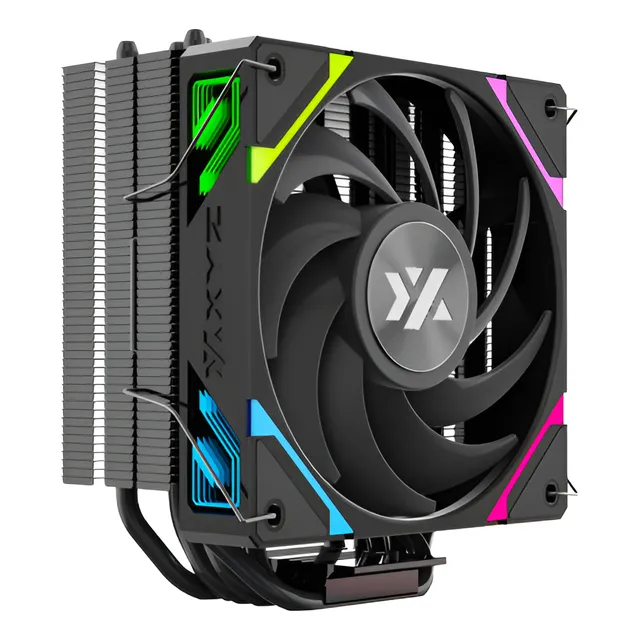 Disipador Para Cpu Xyz Thermax 6, A-rgb, Intel/amd, Negro