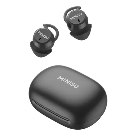 Fones De Ouvido Bluetooth In-ear Miniso Ms217 Com Dormir Preto