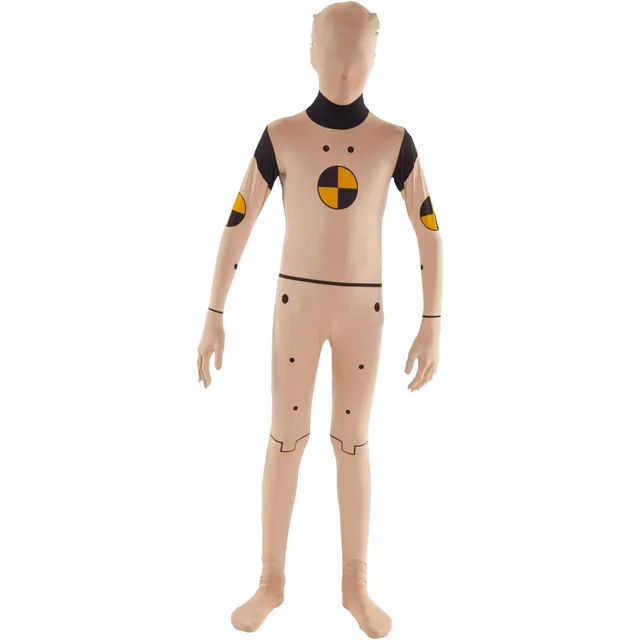 Morphsuits Kids Crash Test Dummy Disfraz - Talla Grande 40 -