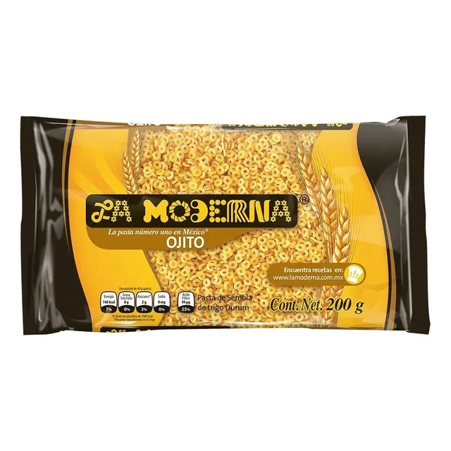 La Moderna Pasta Para Sopa Ojito 200 Gr