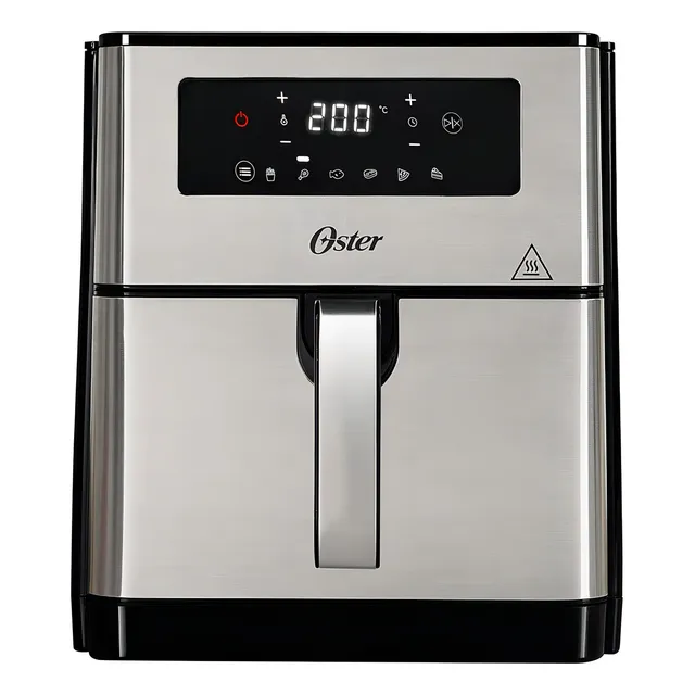 Freidora De Aire Digital Oster® Con Capacidad De 9l Ckstaf90 Color Gris oscuro
