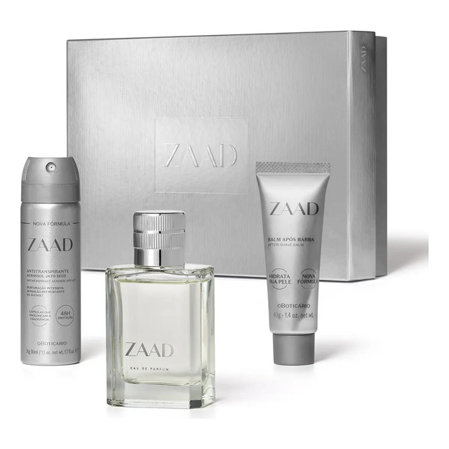 Presente Especial Zaad O Boticário Masculino Perfume Amadeirado