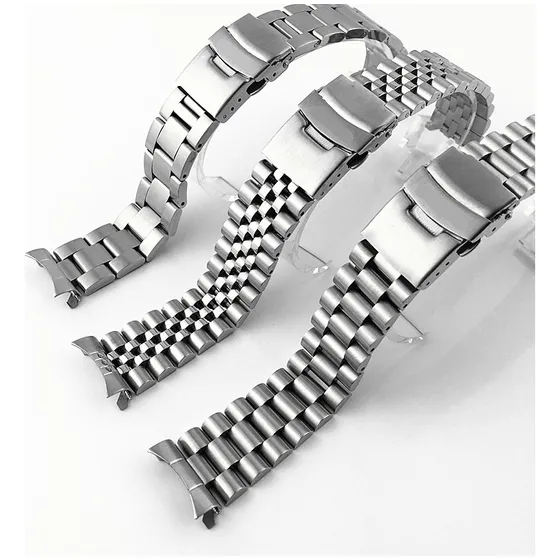 Pulseira De Metal De 3 Estilos De 22 Mm Para Casio Duro