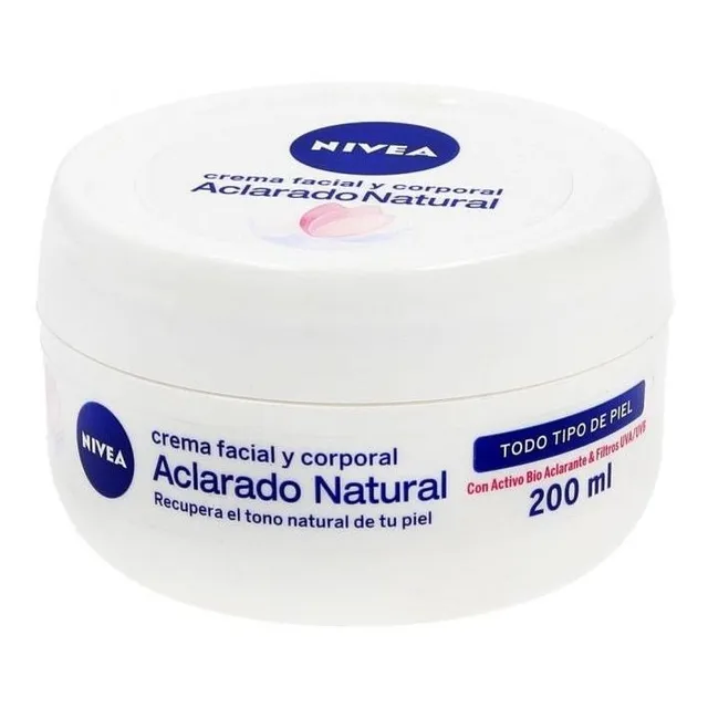 Nivea Crema Corporal Y Facial Aclarado Natural, 200 Ml