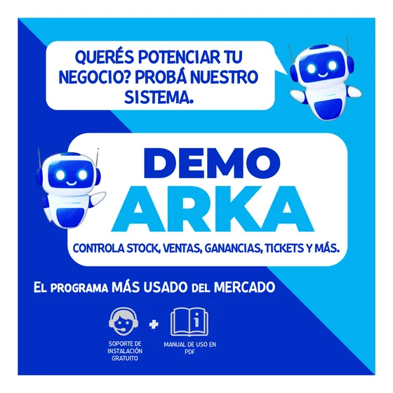 Demo Software Control De Stock Y Ventas Ticket Negocios
