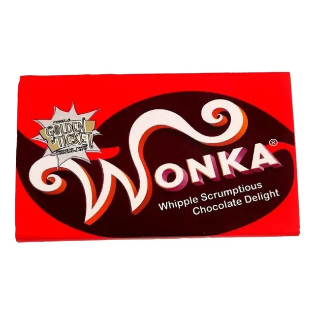 Barra De Chocolate Wonka Miniatura (10 Piezas)