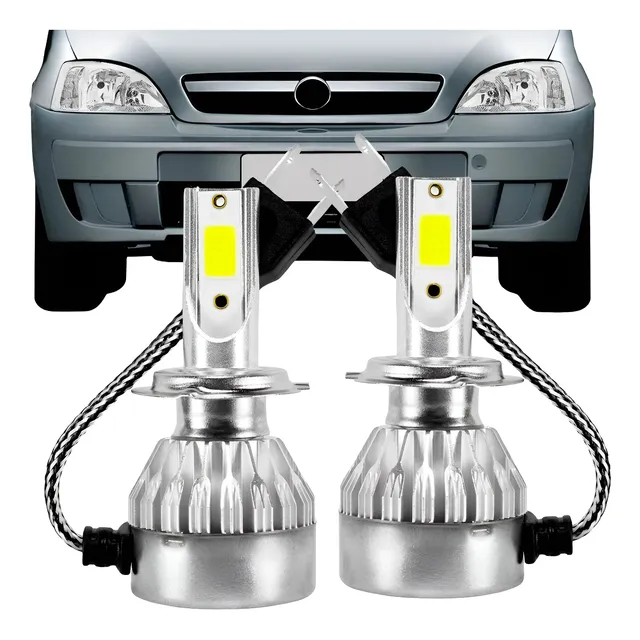 Lâmpadas Super Led Corsa Hatch Sedan Montana 2002 Até 2016
