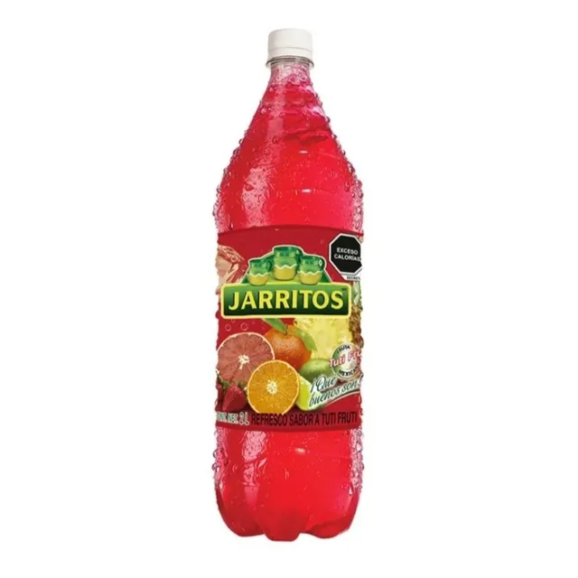 Refresco Jarritos Sabor Tutifruti 12 Pz De 2 L