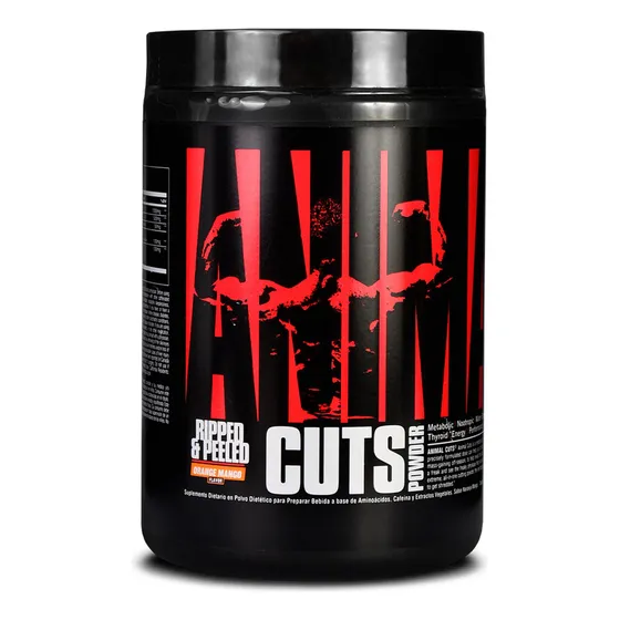 Animal Cuts Universal Nutrition Orange Mango Polvo X 265g Sabor Naranja Mango