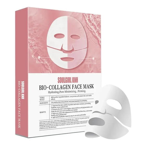 Mascarilla Facial Absorbible 100% Bicolágeno Reafirma Nutre