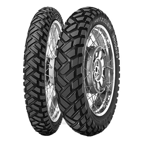 Juego Cubiertas Honda Bross Xr 150 Enduro 3 Metzeler