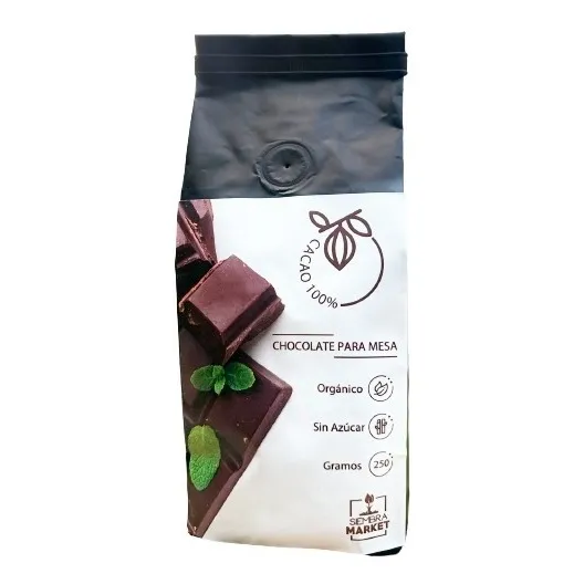 Chocolate Artesanal Sin Azucar 