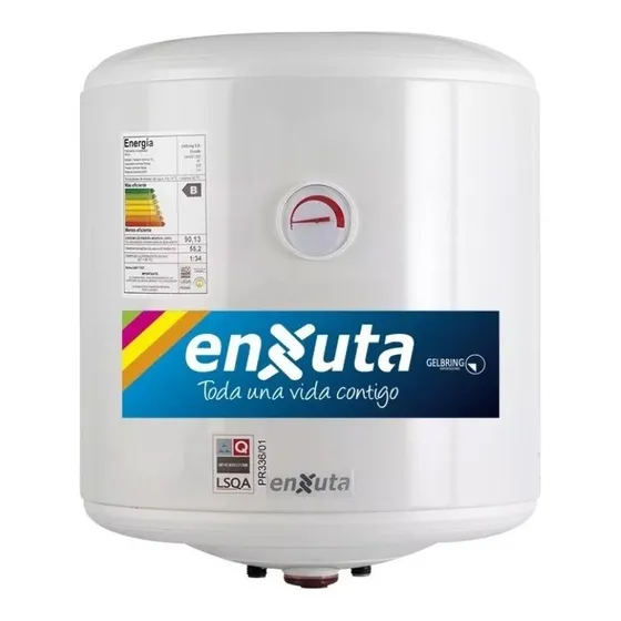 Calefon Termotanque Enxuta 30 Litros Acero - La Tentación