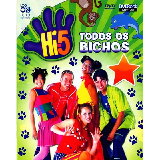 Hi-5 Todos Os Bichos Dvd Original Lacrado
