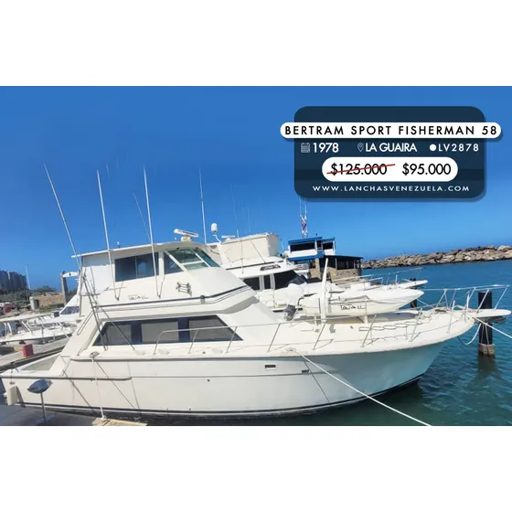 Yate Bertram Sport Fisherman 58 Lv2878