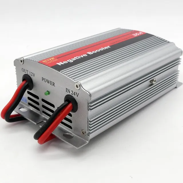 Convertidor Reducto4 Tensión De Corriente De 24v A 12v 30amp