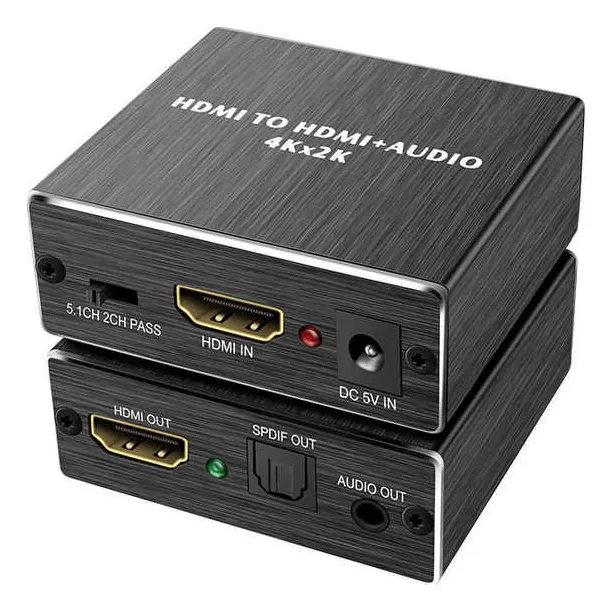 Extractor Audio Hdmi Coaxial Óptico 3.5 Mm Lj-67