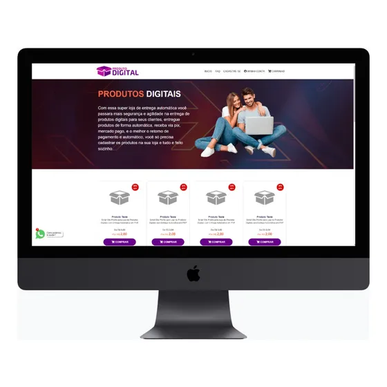 Script Loja Virtual Editável Em Php Com Instalação Grátis