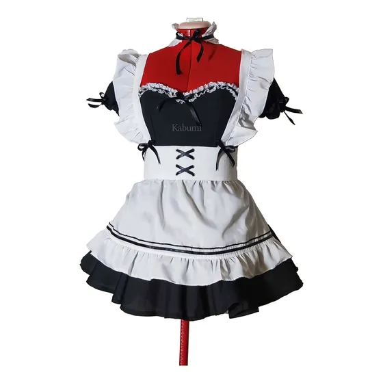 Traje Cosplay De Maid Kawaii Disfraz Anime Para Dama