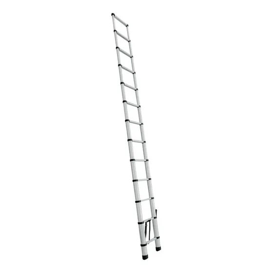 Escalera Telescópica,13 Peldaños Capacidad 102kg Truper