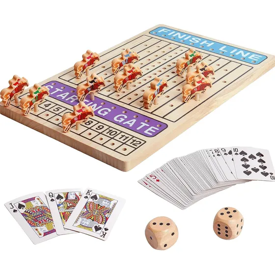 Juego De Mesa De Carreras De Caballos