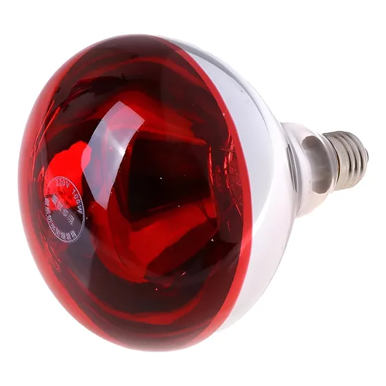 Lampara De Calor Infrarroja De 150w, 175w Y 250w Color Rojo