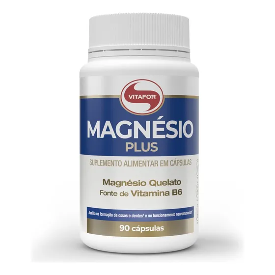 Magnésio Plus 90 Cápsulas Vitafor