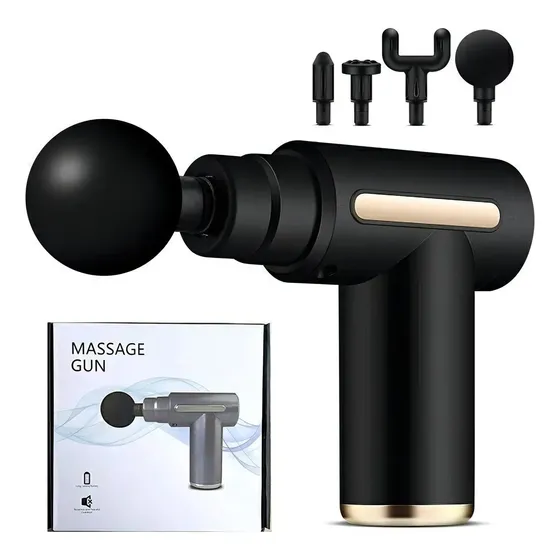 Fascial Gun Massageadora Elétrico Portátil Profissional Liberação Fisioterapia Corporal Premiere - D2G