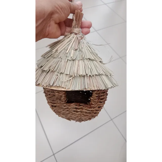 Nido De  Palma Para Pájaros Palomas