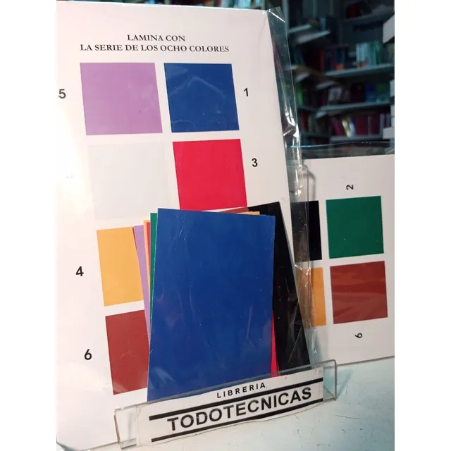 Test De Los Colores  Luscher    Juego De Tarjetas        -tt