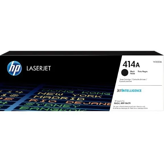 Tóner Hp 414a Negro W2020a Original M454dw M479dw M479fdw