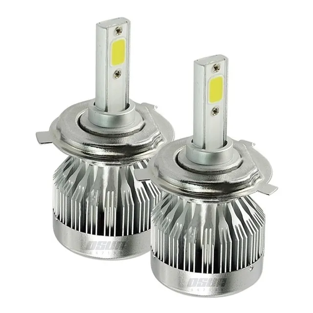 Kit Led Osun C1 Tipo Xenon Faros Focos Alta Baja H4 9007 H13