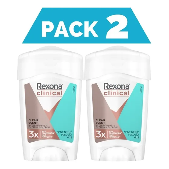 Rexona Clinical Clean Scent Fragancia Fresca