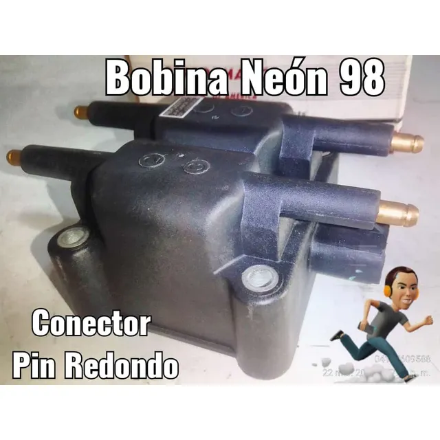 Bobina Encendido Neón 95 Al 98 Pin Redondo 