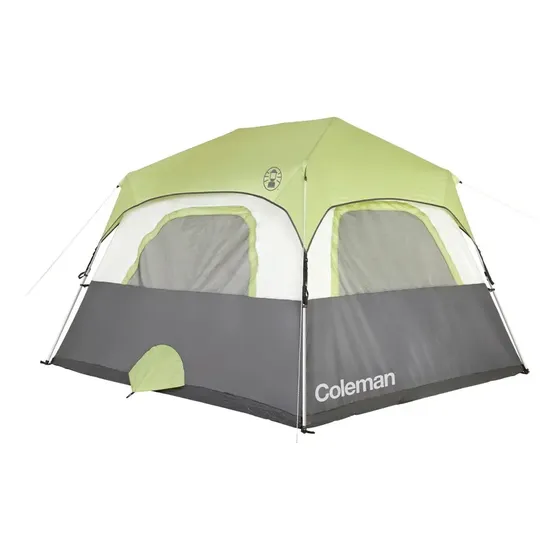 Carpa Instant 6 Personas Con Techo Para Lluvia Coleman® / 6p - Verde Lima