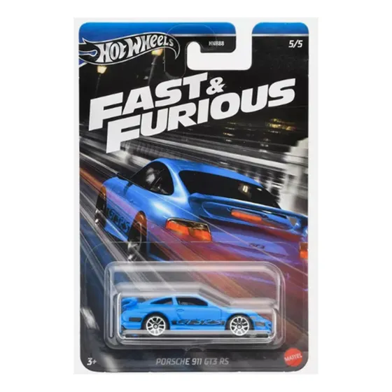 Hot Wheels Fast & Furious Porsche 911 Gt3 Rs