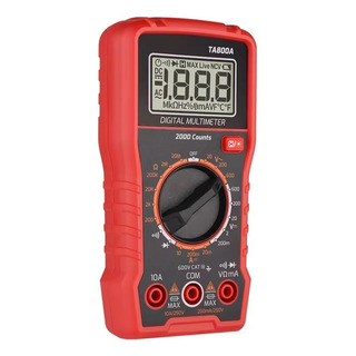 Multímetro Digital Profesional Escolar Tester Tasi Ta800a Multímetro Digital Profesional Escolar Tester Tasi Ta800a