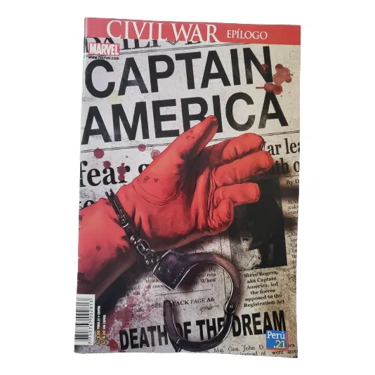 Comic Civil War Epilogo Capitan America Peru21 
