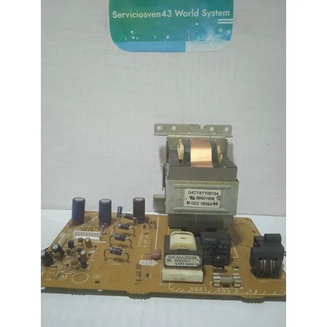 Tarjeta Fuente Equipo De Sonido Panasonic Sa Ak250