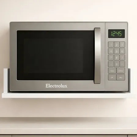 Suporte De Parede Em Mdf Para Micro-ondas Até 21l 20kg