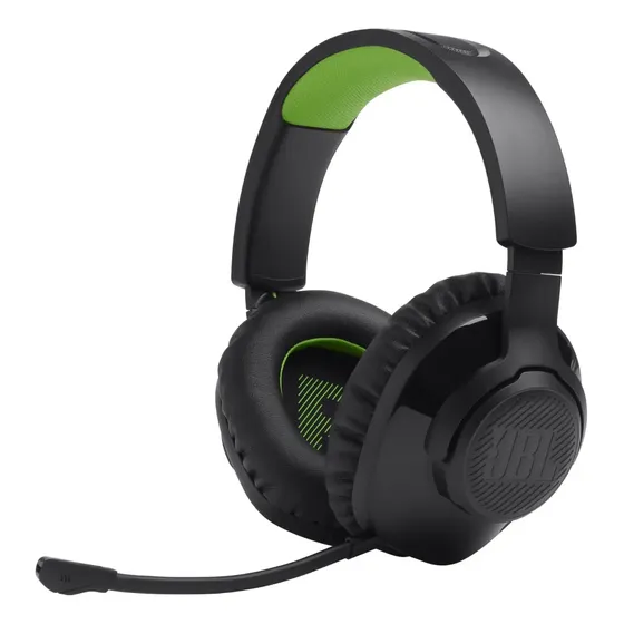 Fone Headset Gamer Sem Fio Quantum 360x Preto Jbl Preto