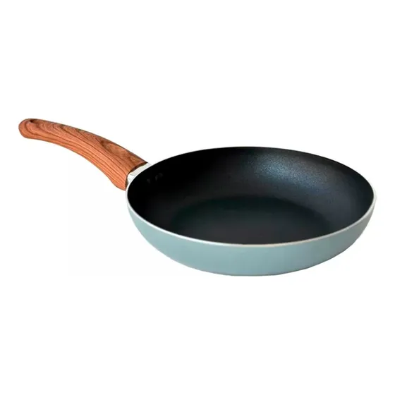 Sarten Antiadherente 30cm Mango Simil Madera Carol Areia