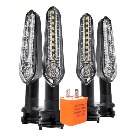 4 Pisca Led Yamaha Mt03 Fazer Factor Crosser Fz25 Sequencial