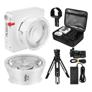 Luz De Video Led Portátil Godox Ml100bi Bicolor Adjustable Luz De Video Led Portátil Godox Ml100bi Bicolor Adjustable