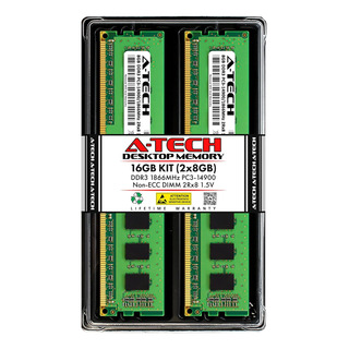 A-tech 16gb Kit (2x8gb) Ddr3 1866mhz Pc3-14900 Cl13 Udimm... A-tech 16gb Kit (2x8gb) Ddr3 1866mhz Pc3-14900 Cl13 Udimm...