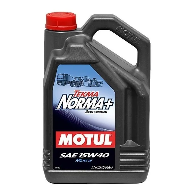 Aceite para motor Motul mineral 15W-40 para línea pesada x 5L